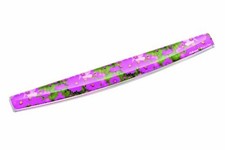 Fellowes 9179101 Gel Keyboard Wrist Rest Pink Flower 18.6