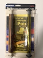 Olympus Camedia P-400 Ribbon Kit 200655 Dye Sublimation Printer NOS 50 Prints picture