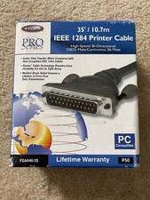 Belkin Pro Series IEEE 1284 Printer Cable DB25/36 Male 35ft/10.7m P50 F2A046-35 picture