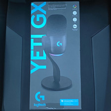 Logitech Yeti GX USB Desktop Gaming Microphone RGB Mute Button Black picture