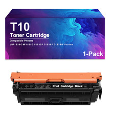 T10 Black Toner Cartridge Compatible for imageRUNNER C1533iF C1538iF 1 Pack picture