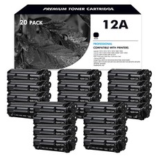 20PK Q2612A Toner Cartridge Compatible for HP 12A LaserJet 1010 1012 MF4110 4122 picture