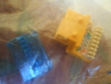 icc cat5e ez yellow jacks picture