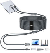 2 in 1 for Starlink Mini Ethernet Cable 32.8FT/10M, for Starlink Mini picture