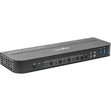 Rocstor Y10A327-B1 SolidKVM SK04 DisplayPort 1.4 and USB 3.0 4?1 KVM Switch picture