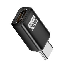 NFHK USB5.0 80Gbps Male to Female Extension Adapter with 240W 16K 8K 5K Black picture