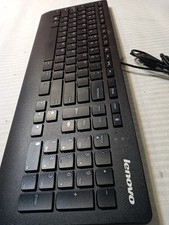Lenovo SK-8821 Wired USB Keyboard, Black, QWERTY English, Multimedia picture