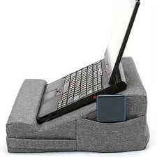 Portable Tablet Stand Pillow Cushion Holder for Bed Sofa Reading & Study picture