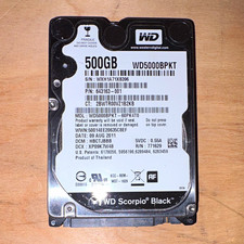 Western Digital WD Scorpio Black 500GB 2.5