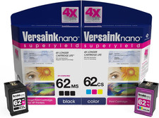 Versaink-Nano HP 62 MS MICR Black Ink Cartridge for Check Printing & Versaink-Na picture