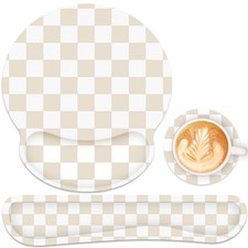 Ergonomic Mouse Pad with Wrist Rest and Keyboard Wrist Rest, Mousepad picture
