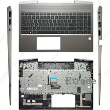 New Orig For HP Zbook 15V G5 ZHAN 99 G1 TPN-C143 Palmrest Keyboard Upper Case picture