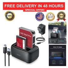 ORICO Dual Bay Hard Drive Docking Station USB 3.0 Offline Clone 2.5/3.5