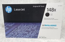 HP 148X Black High Yield Toner Cartridge (W1480X) - Genuine / New  - US SELLER picture