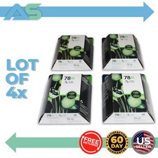 Lot of 4 HP 78XL OfficeJet Tri-Color High XL Capacity Ink Cartridge | C6578AN picture