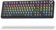 Aula F99 Pro Wireless Silent Mechanical Office Keyboard with Knob Num Pad picture