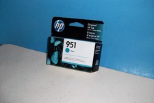 GENUINE HP 951 CYAN INK CARTRIDGE EXP 12-2021 UNOPENED picture
