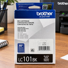 Brother LC101BK Black Ink Cartridge - Exp 07/2026 picture