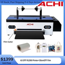 A3 DTF Printer&Cutting Roll Design Epson R1390 Nozzle Direct to Film For T-shirt picture