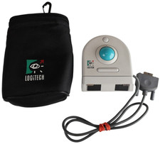 Logitech TrackMan Portable Clip On Trackball (DB9 Serial) with Case picture
