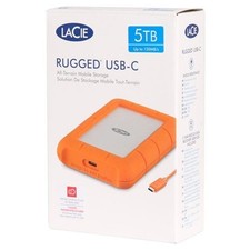 LaCie Rugged USB-C 5TB Portable Hard Drive picture