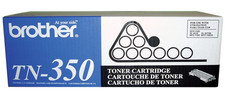 Brother TN350 Black Toner Genuine OEM Standard Yield 2500 Pages New picture