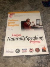 New sealed Dragon Naturally Speaking Preferred Version 2.02 Software picture