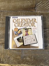 Calendar Creator PC Cd Rom picture