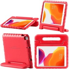 i-Blason Case for New iPad 8th/7th 10.2 Kid-Friendly Convertible Stand Cover Red picture