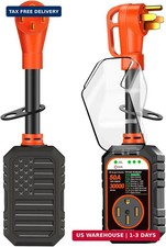 50 Amp RV Surge Proetector, 30000J for 50A Camper Trailer Orange picture