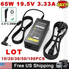 LOT 10/20/30/50/100PCS 65W Laptop Charger AC Adapter Power for HP Pavilion 15 17 picture