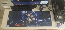 Solo Leveling XXL Gaming Mouse Pad -Sung Jinwoo 80x30cm Large. Stitched Edges #2 picture