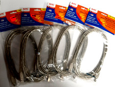 Lot of 5 ~ 10FT APC USB 2.0 Cable 480Mbps Type-A/Type-B (PRINTER, SCANNER) ~BB13 picture