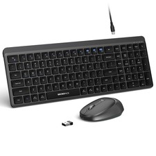MICROPACK Digitally Yours Wireless Keyboard And Mouse Combo Desktop Mac iPad picture