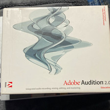 Adobe Audition 2.0 Academic/Education CD for Windows Audio Editing Software picture