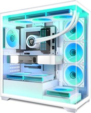 Gaming PC Case, ATX Cpmputer CASE with 7 PWM ARGB Fans Pre-Installed,Type-C Full picture