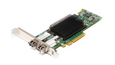 Emulex Dual Port 16GB SFP+ Fibre Channel PCIe Bus Adapter  LPE16002 2X Avago SFP picture