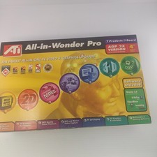 ATI All-in-Wonder Pro 4MB AGP 2X Rage Pro TV Tuner Graphics Card Boxed picture