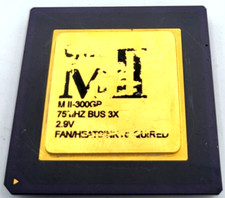 266MHz CYRIX MII-300GP 256KB L1/66MHz BUS SOCKET 7 CPU picture
