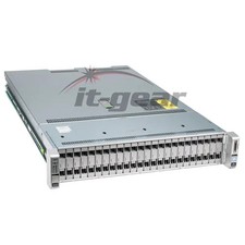 Cisco UCS UCSC-C240-M4SX, 2x E5-2640 V3, 256GB RAM, 2x UCS-HD12TB10K12G, 2 PSU picture