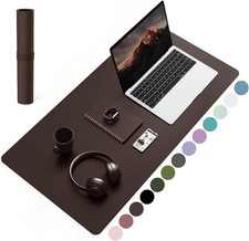 Large Non-Slip Leather Keyboard Mat 31.5
