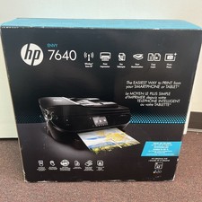 Brand New HP Envy 7640 All-in-One Printer Copier Scanner Wireless Fax Open Box picture