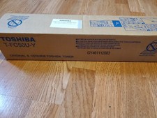 Genuine Toshiba T-FC50U-Y Yellow Toner Cartridge e-STUDIO 2555C 3055C OEM NEW picture