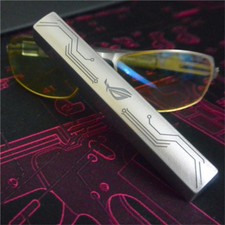 Republic Of Gamers Spacebar Key Cap ABS 6.25X 6.5X 1pc ROG Silver Switch Keycaps picture