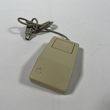 Vintage Apple Desktop Bus Mouse G5431 Beige MAC Retro One-Button not tested picture