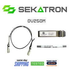 🔗 Dell 0V250M • DAC-SFP-10G-1M • 10GbE Twinax Cable ⚡FastShip picture