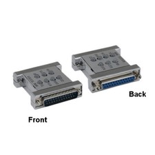KNTK DB25 25Pin Mini Tester Male to Female Connector Troubleshoot/Monitor Device picture
