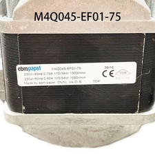 New sealed Condenser Fan M4Q045-EF01-75 230V 110/34W Ebmpaps radiator Motor picture