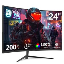 Z-Edge 24 inch Curved Gaming Monitor, 200Hz 165Hz, 144Hz FHD 1080P 23.998 picture