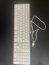 Apple A1243 Wired USB Keyboard for iMac Mac Mini Mac Pro w/Keypad picture